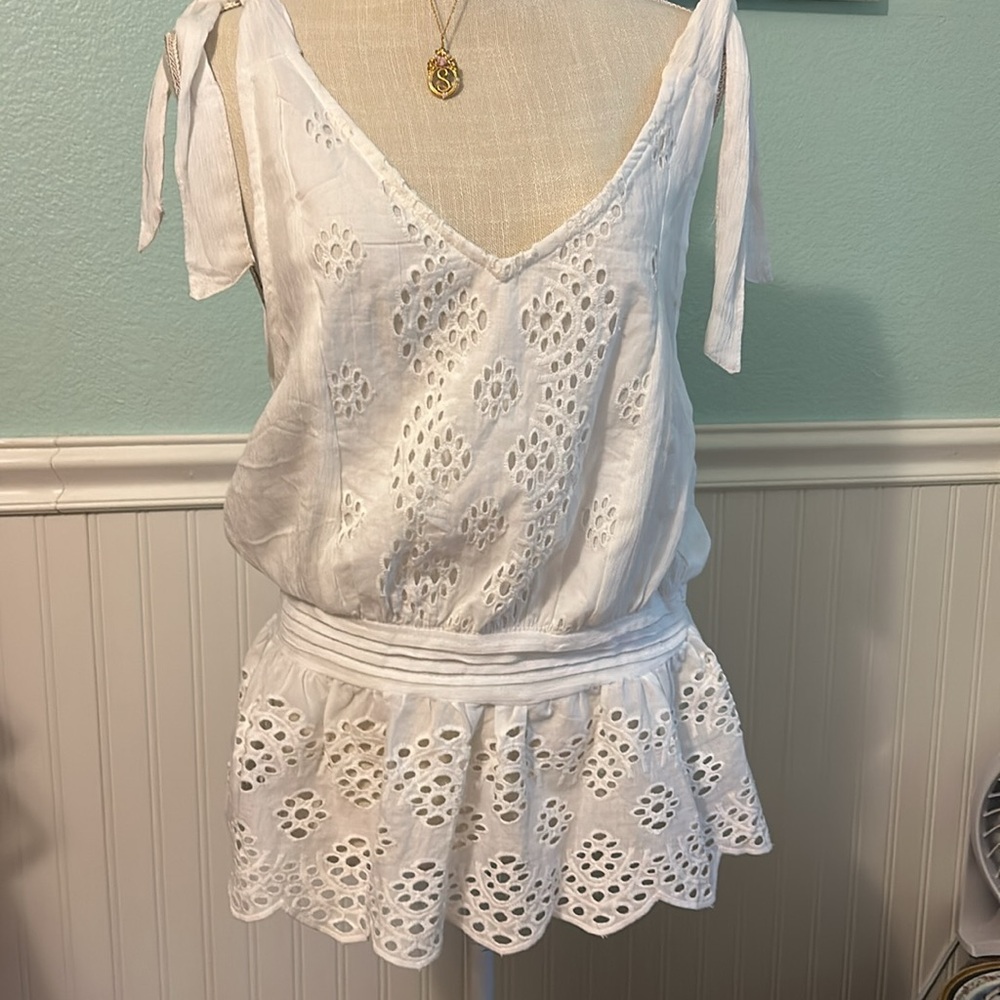 Cynthia Rowley peplum blouse, medium